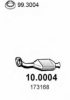 ASSO 10.0004 Catalytic Converter